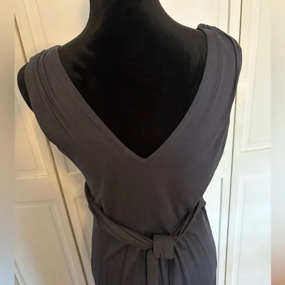 To the Max Charcoal Sleeveless Maxi Dress - Picture 4 of 5